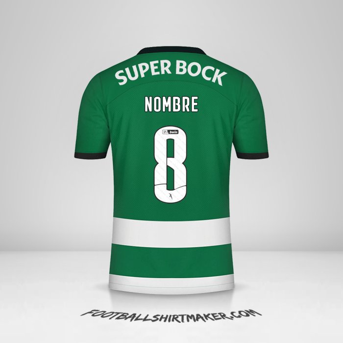 Jersey Sporting Clube 2023/2024 -  nombre - 8