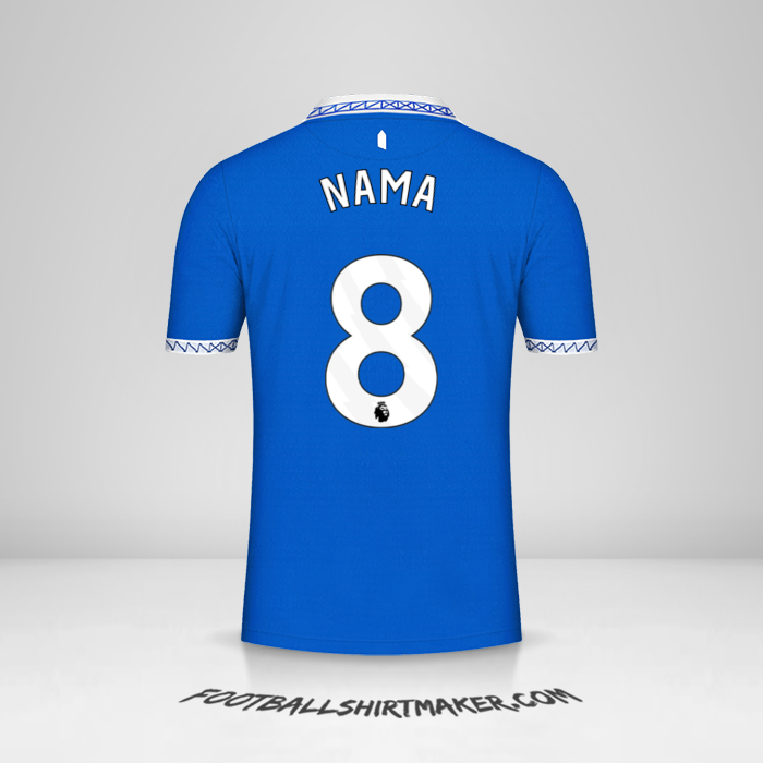 Jersey Everton FC 2023/2024 -  nama - 8