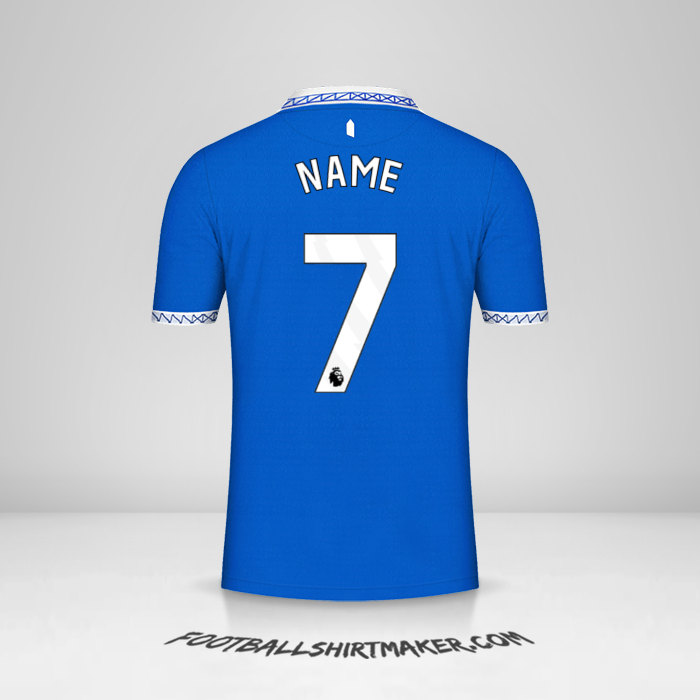 Trikot Everton FC 2023/2024 -  name - 7
