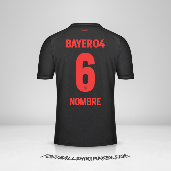 Jersey Bayer 04 Leverkusen 2023/2024 -  nombre - 6