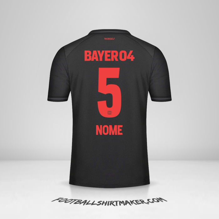 Maglia Bayer 04 Leverkusen 2023/2024 -  nome - 5
