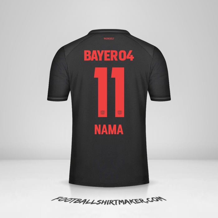 Jersey Bayer 04 Leverkusen 2023/2024 -  nama - 11