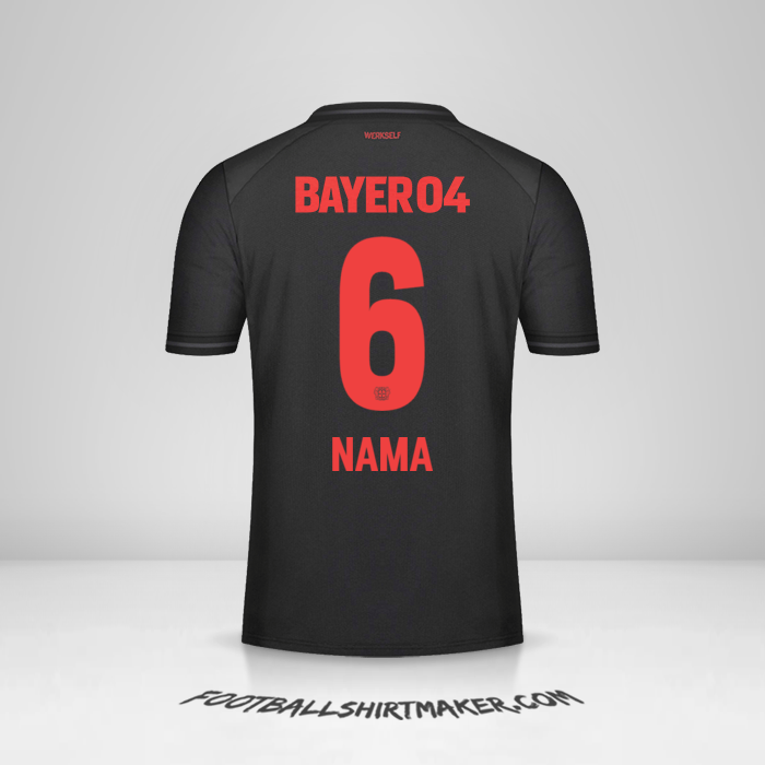 Jersey Bayer 04 Leverkusen 2023/2024 -  nama - 6