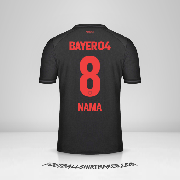 Jersey Bayer 04 Leverkusen 2023/2024 -  nama - 8