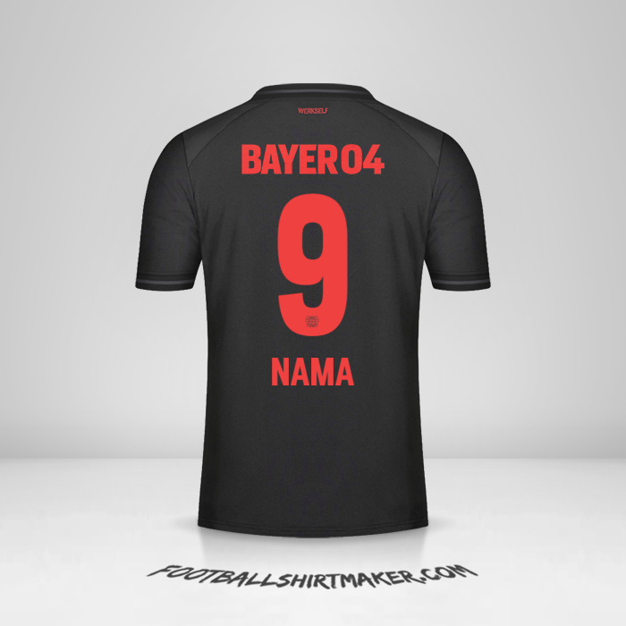 Jersey Bayer 04 Leverkusen 2023/2024 -  nama - 9