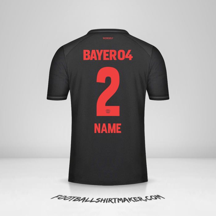 Jersey Bayer 04 Leverkusen 2023/2024 -  name - 2