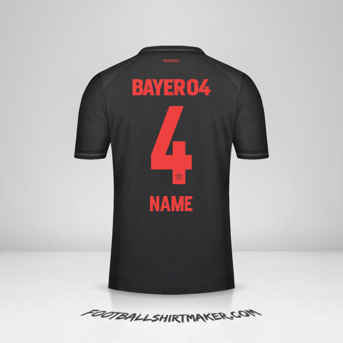 Jersey Bayer 04 Leverkusen 2023/2024 -  name - 4