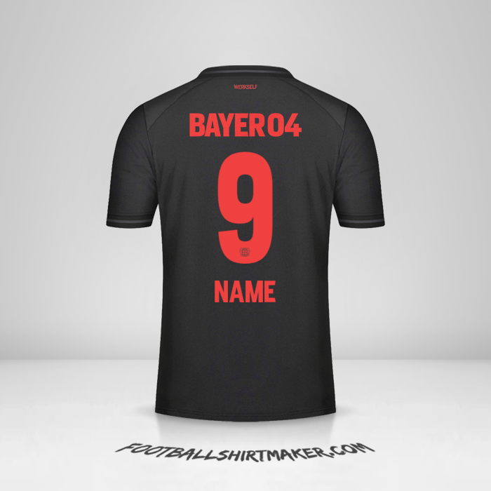 Jersey Bayer 04 Leverkusen 2023/2024 -  name - 9