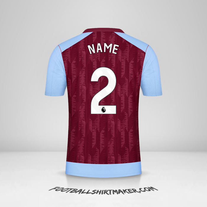 Jersey Aston Villa FC 2023/2024 -  name - 2