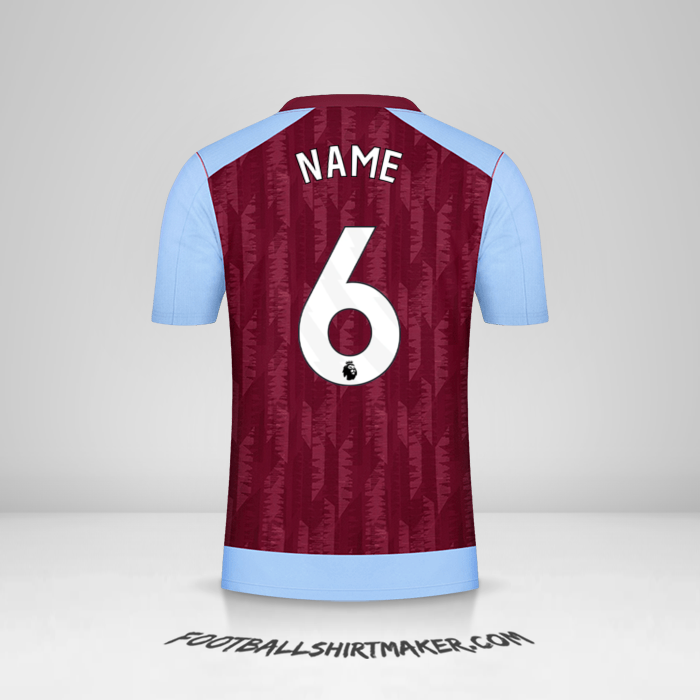 Trikot Aston Villa FC 2023/2024 -  name - 6