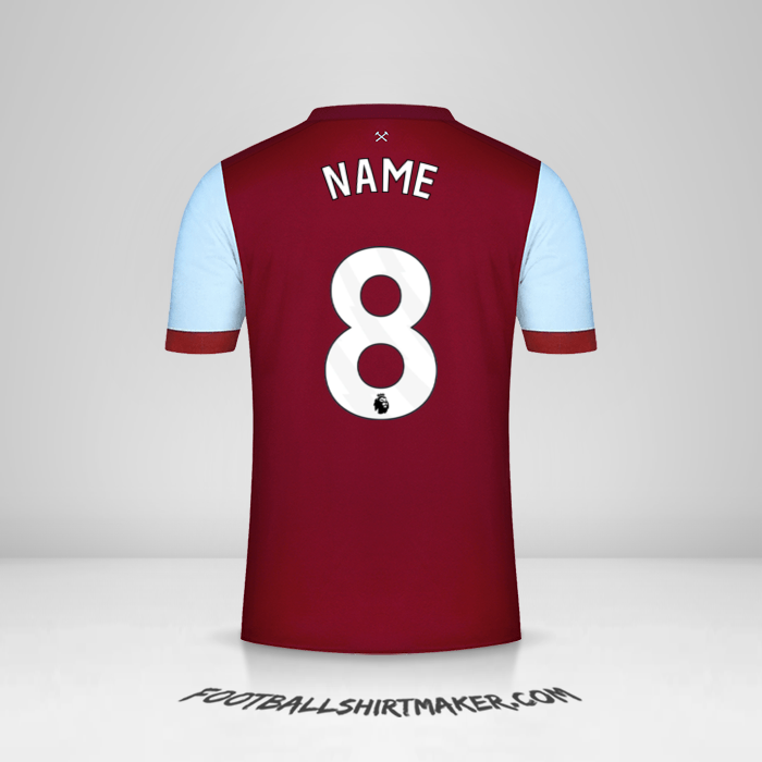 Trikot West Ham United FC 2023/2024 -  name - 8