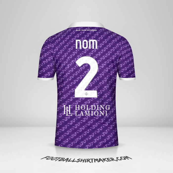Maillot Fiorentina 2023/2024 -  nom - 2