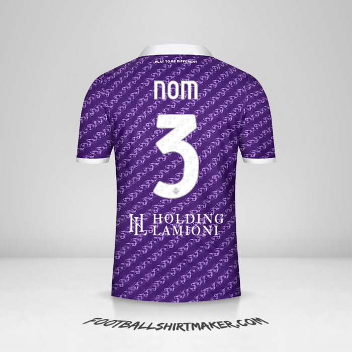 Maillot Fiorentina 2023/2024 -  nom - 3
