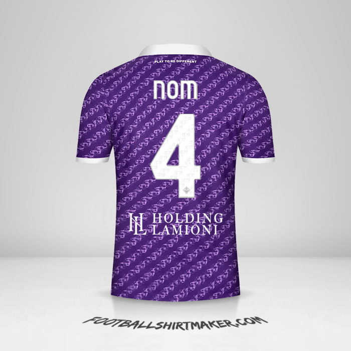 Maillot Fiorentina 2023/2024 -  nom - 4