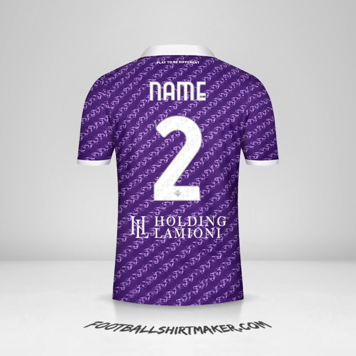 Jersey Fiorentina 2023/2024 -  name - 2
