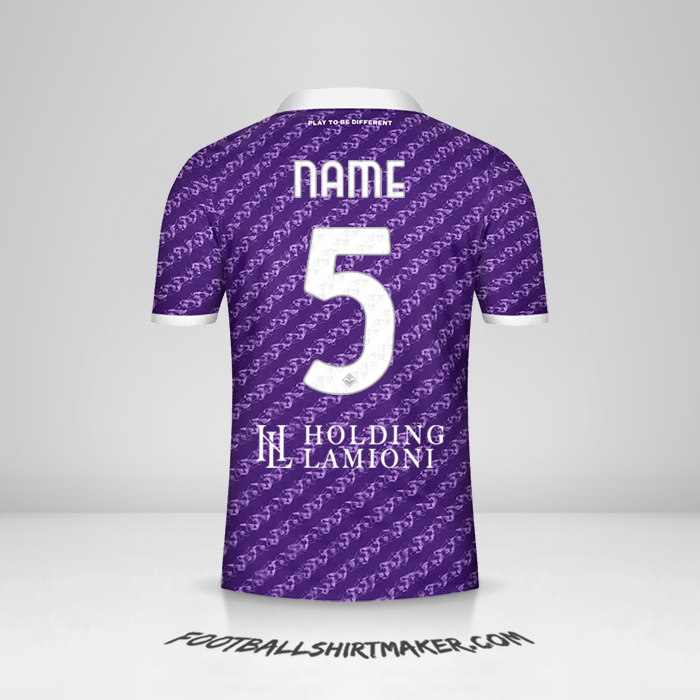 Trikot Fiorentina 2023/2024 -  name - 5