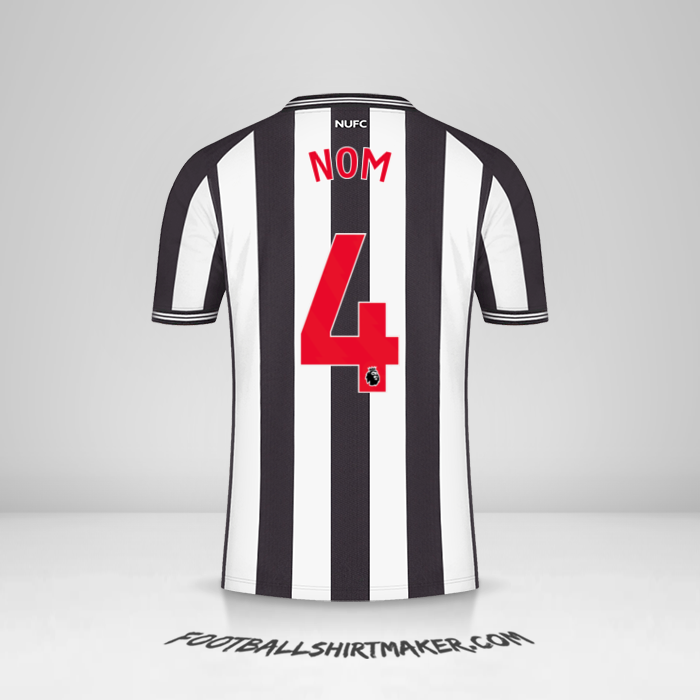 Maillot Newcastle United FC 2023/2024 -  nom - 4