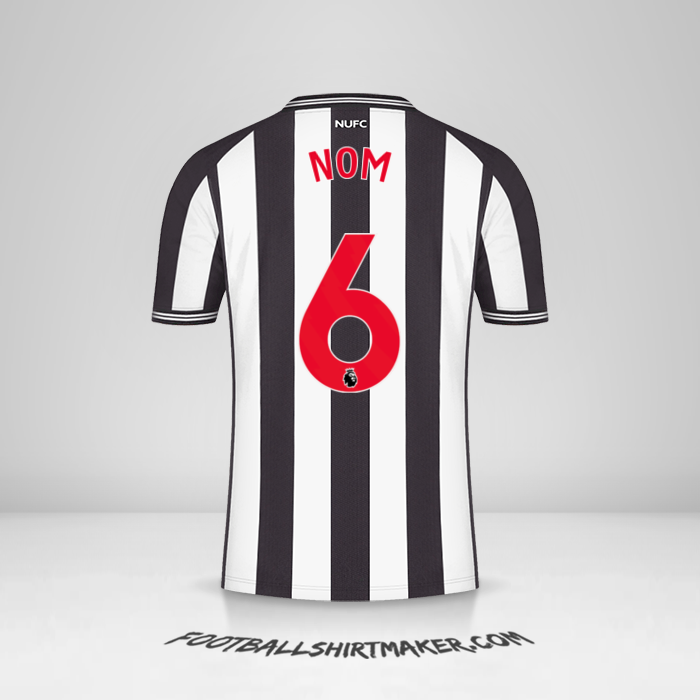 Maillot Newcastle United FC 2023/2024 -  nom - 6