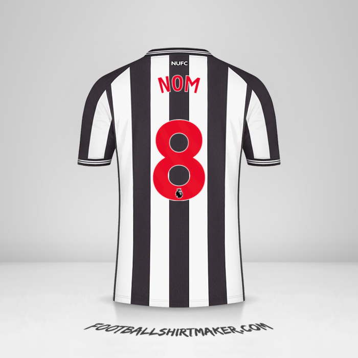 Maillot Newcastle United FC 2023/2024 -  nom - 8