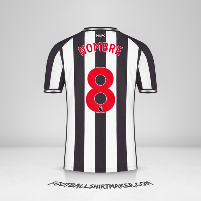 Jersey Newcastle United FC 2023/2024 -  nombre - 8
