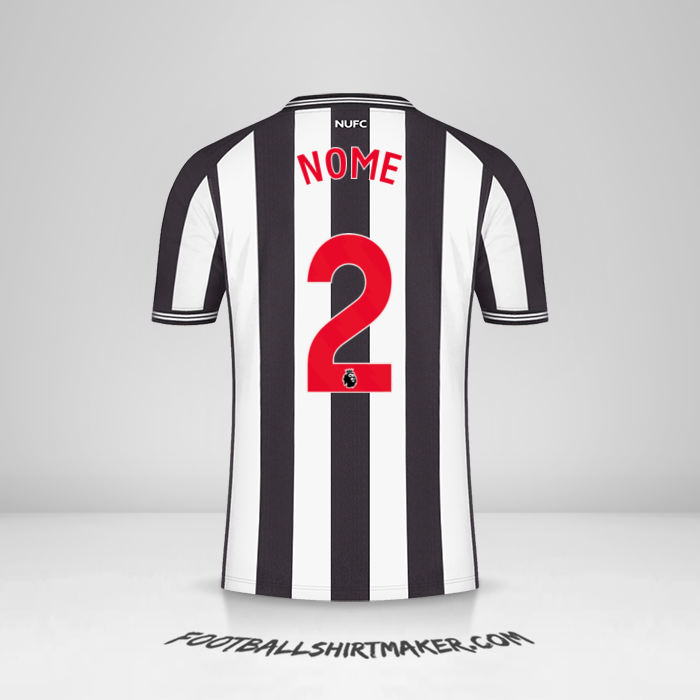 Maglia Newcastle United FC 2023/2024 -  nome - 2