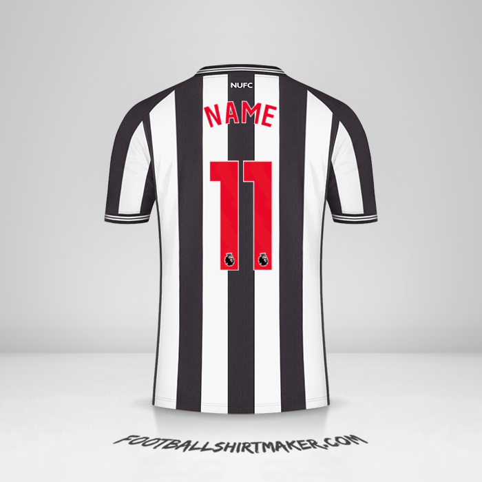 Jersey Newcastle United FC 2023/2024 -  name - 11