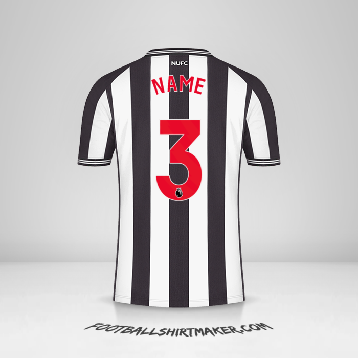 Trikot Newcastle United FC 2023/2024 -  name - 3
