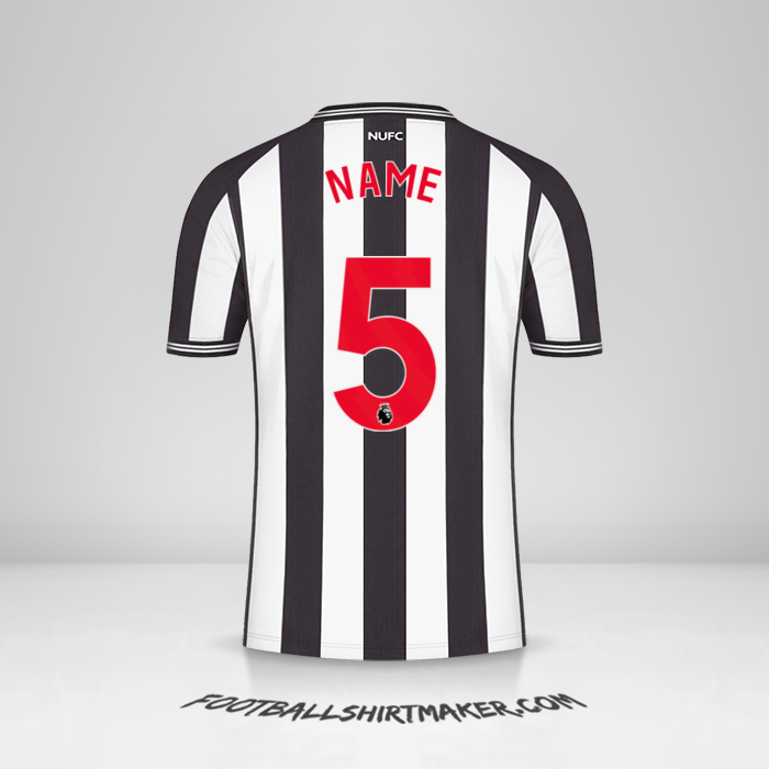Trikot Newcastle United FC 2023/2024 -  name - 5
