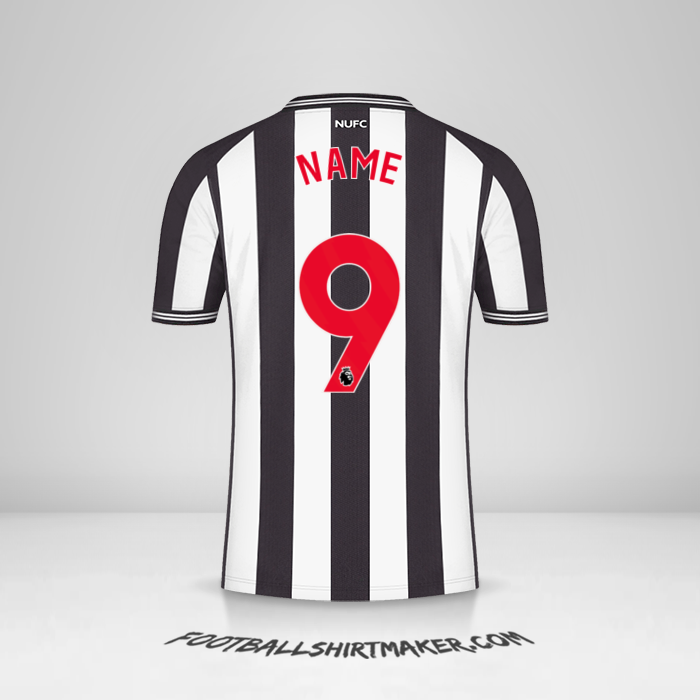 Jersey Newcastle United FC 2023/2024 -  name - 9