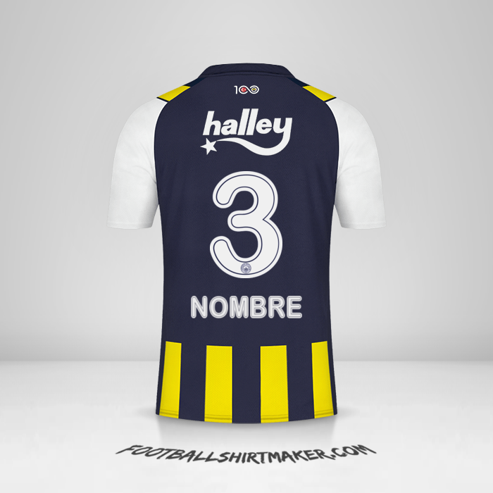Jersey Fenerbahce SK 2023/2024 -  nombre - 3
