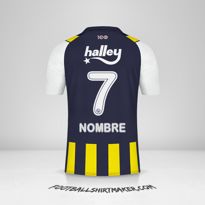 Jersey Fenerbahce SK 2023/2024 -  nombre - 7