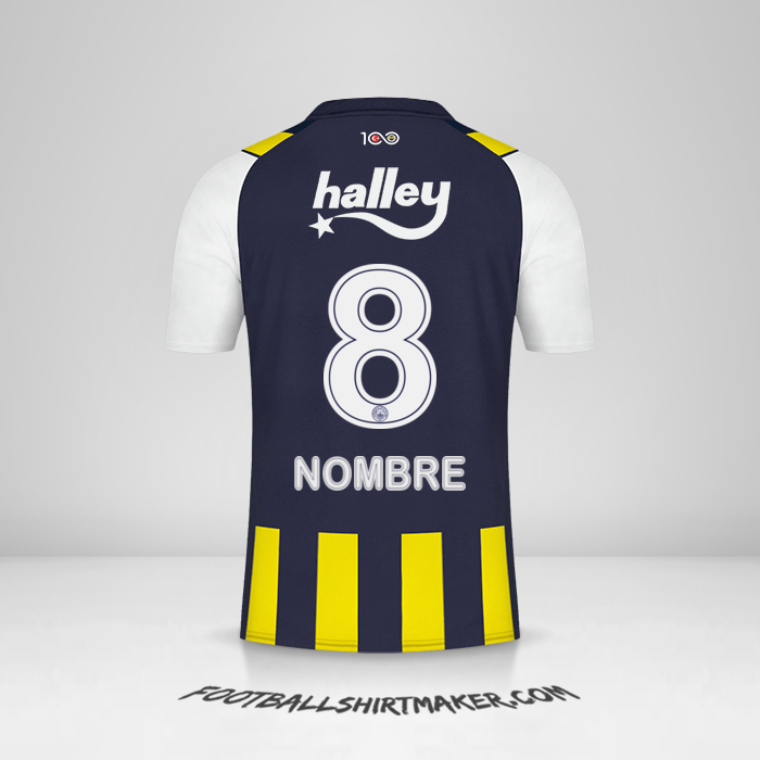 Jersey Fenerbahce SK 2023/2024 -  nombre - 8