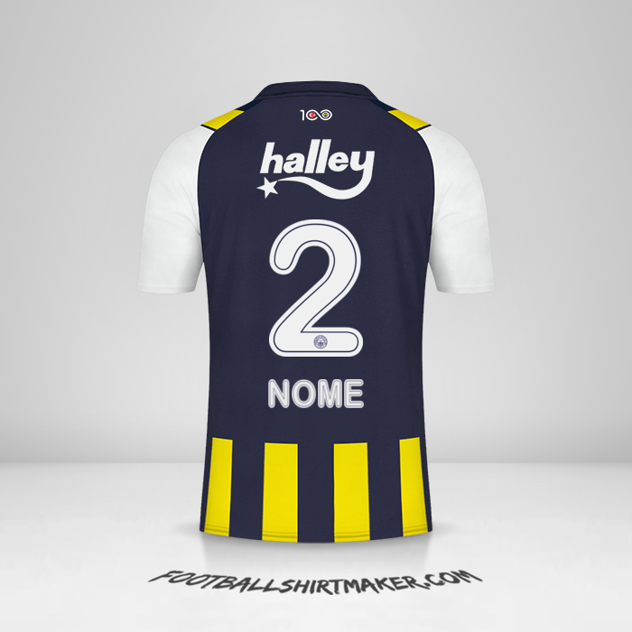 Camisa Fenerbahce SK 2023/2024 -  nome - 2