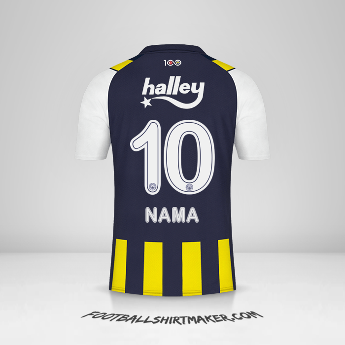 Jersey Fenerbahce SK 2023/2024 -  nama - 10