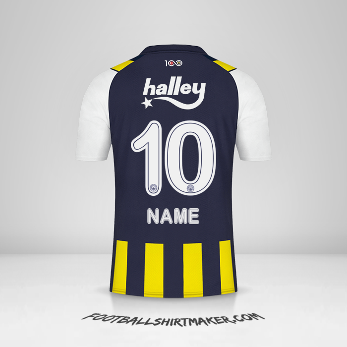 Trikot Fenerbahce SK 2023/2024 -  name - 10