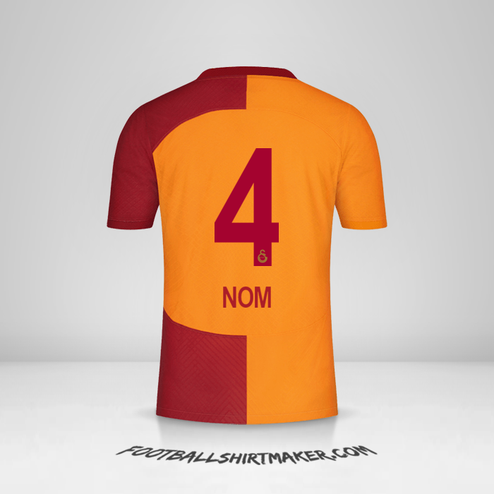 Maillot Galatasaray SK 2023/2024 -  nom - 4