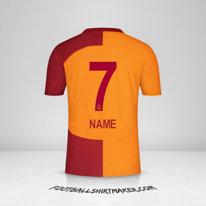Trikot Galatasaray SK 2023/2024 -  name - 7