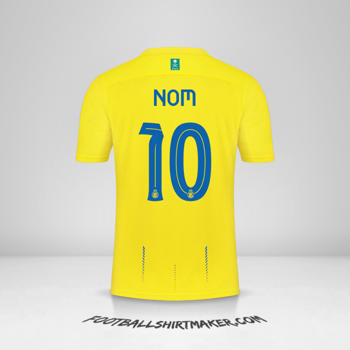 Maillot Al Nassr 2023/2024 -  nom - 10