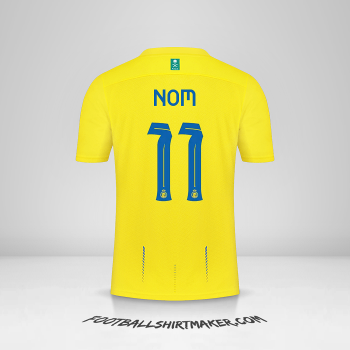Maillot Al Nassr 2023/2024 -  nom - 11