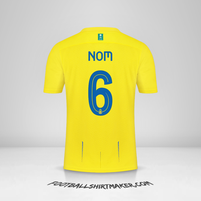 Maillot Al Nassr 2023/2024 -  nom - 6