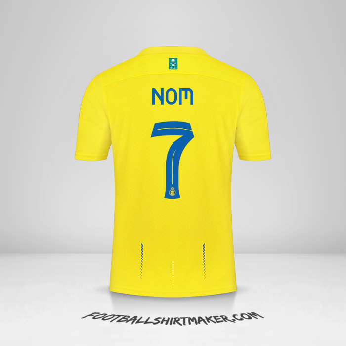 Maillot Al Nassr 2023/2024 -  nom - 7