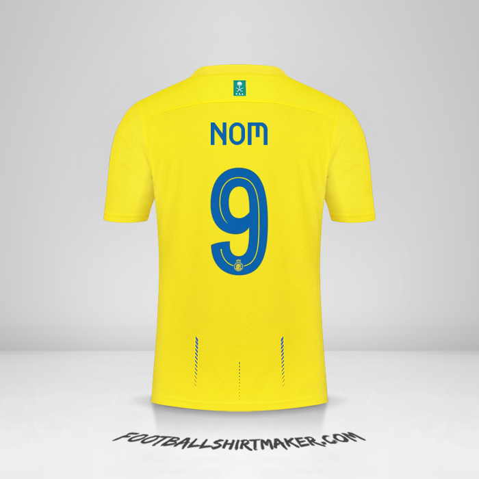 Maillot Al Nassr 2023/2024 -  nom - 9