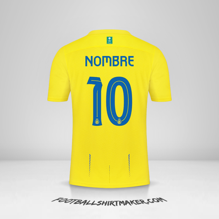 Jersey Al Nassr 2023/2024 -  nombre - 10