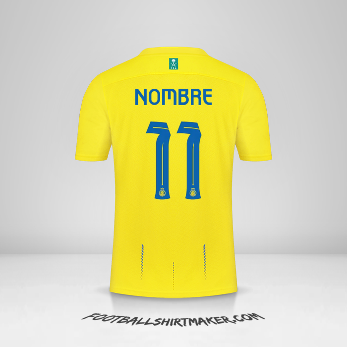 Jersey Al Nassr 2023/2024 -  nombre - 11