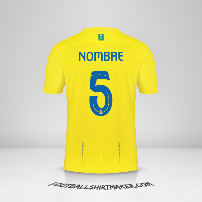 Jersey Al Nassr 2023/2024 -  nombre - 5