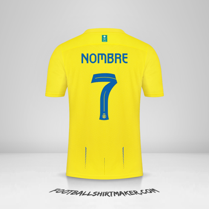 Camiseta Al Nassr 2023/2024 -  nombre - 7