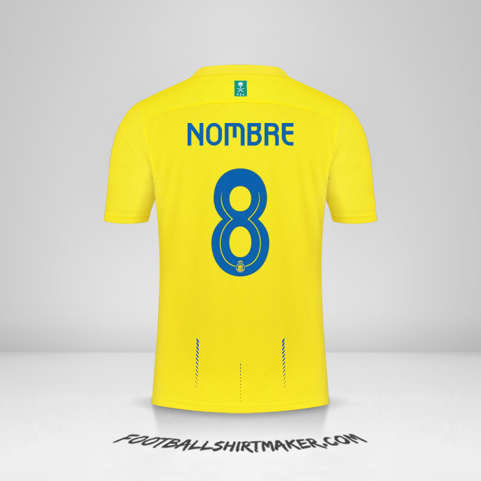 Jersey Al Nassr 2023/2024 -  nombre - 8