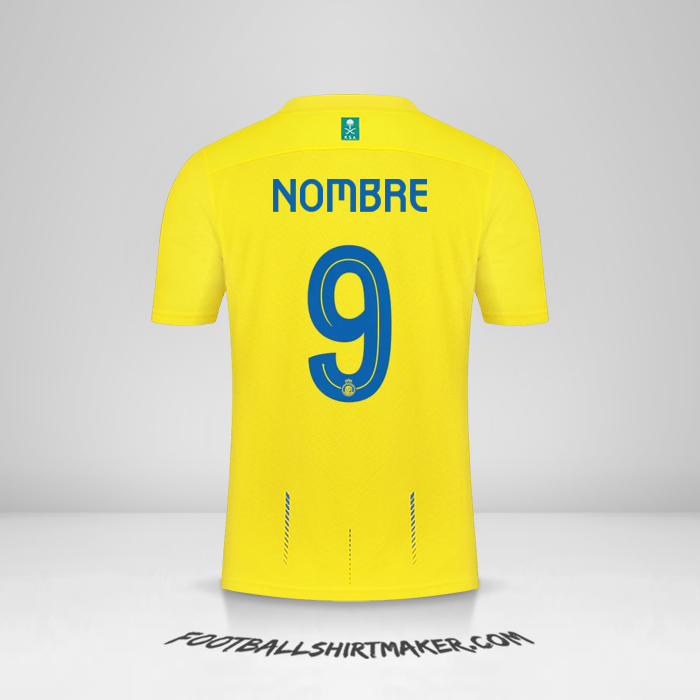 Jersey Al Nassr 2023/2024 -  nombre - 9