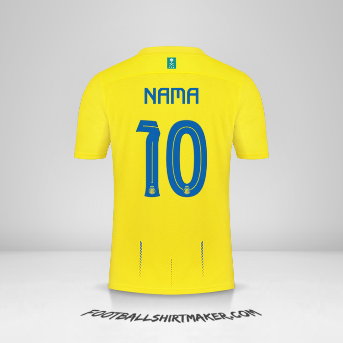 Jersey Al Nassr 2023/2024 -  nama - 10