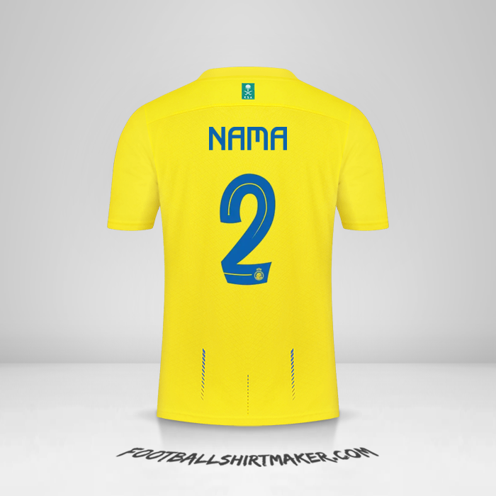 Jersey Al Nassr 2023/2024 -  nama - 2